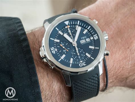 iwc aquatimer review|iwc aquatimer chronograph cousteau divers.